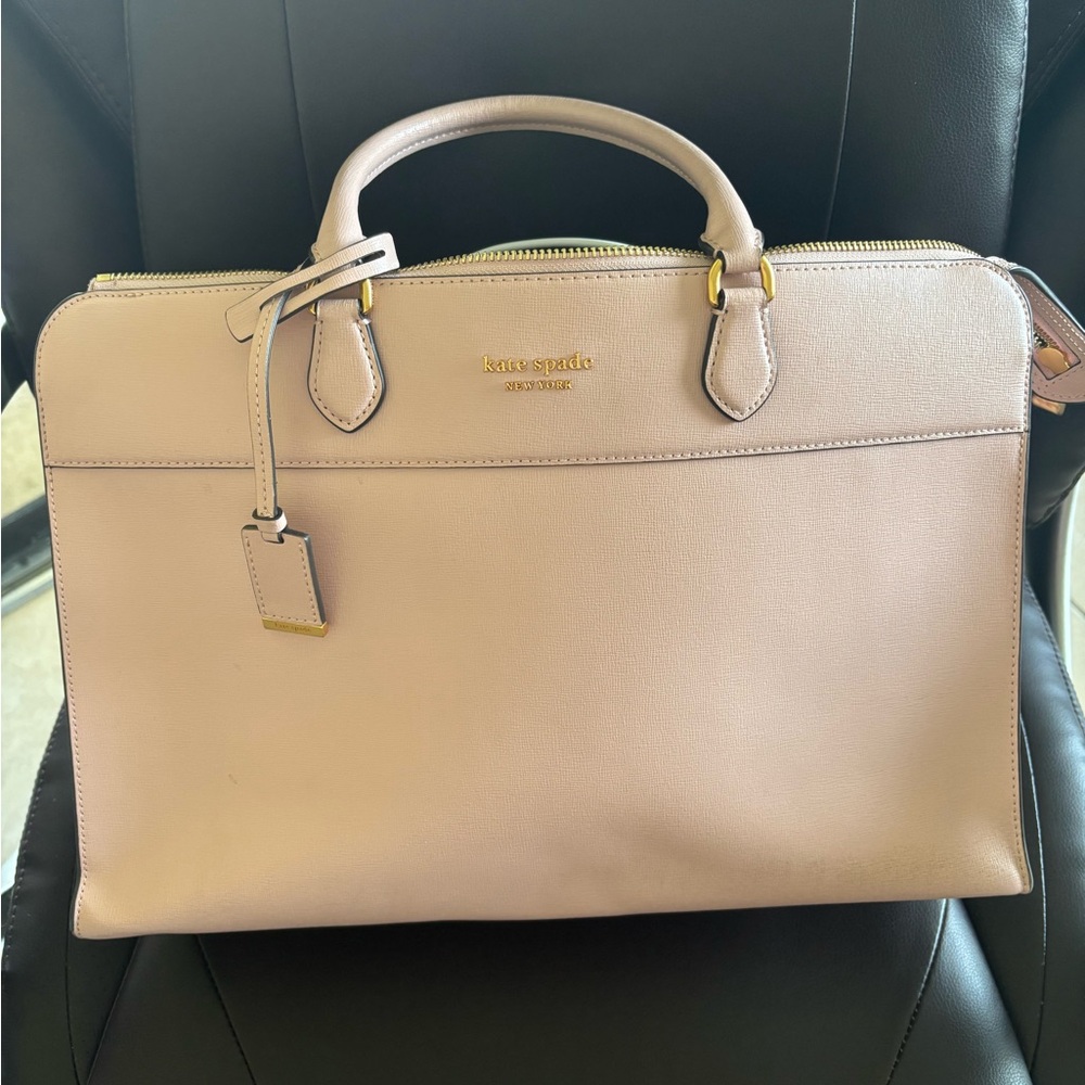 kate spade Pink Laptop Bag Minimalist Design